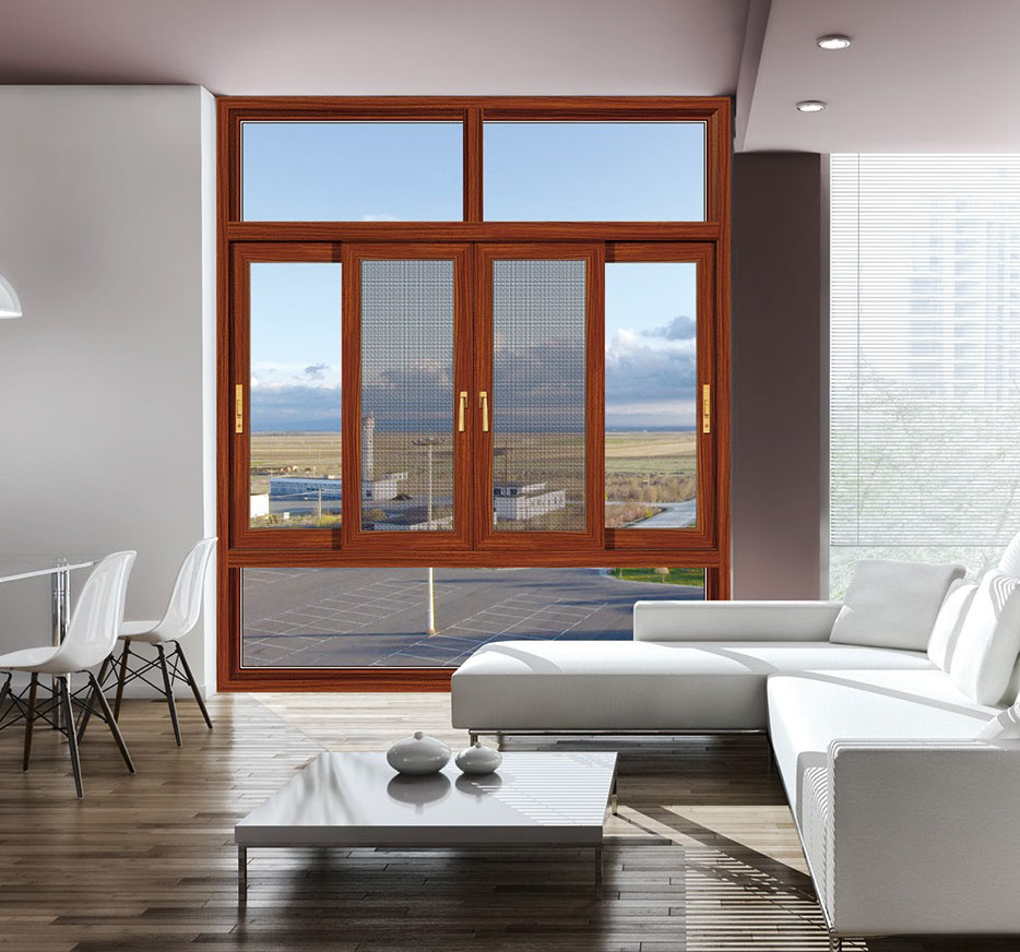 T108断桥三轨推拉窗